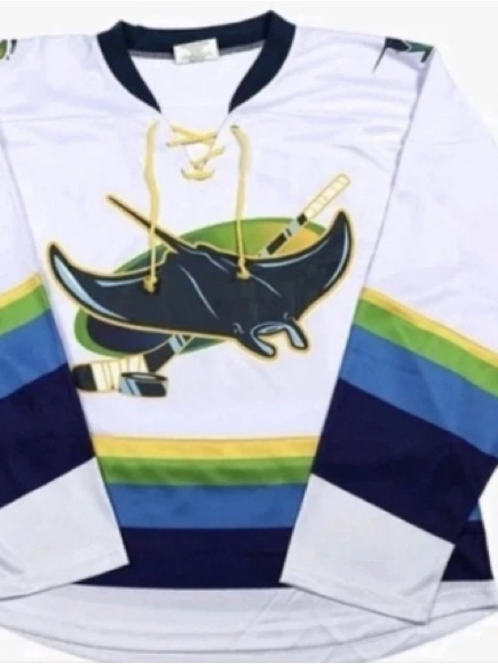 Tampa Bay Rays Hockey Jersey Giveaway  9/12/26 M